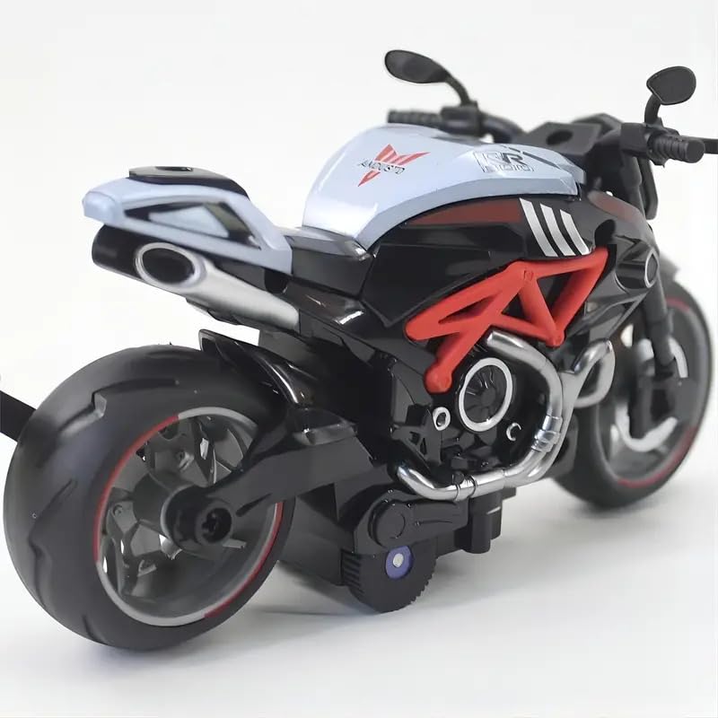 1:14 Die-Cast Alloy Motorcycle Toy