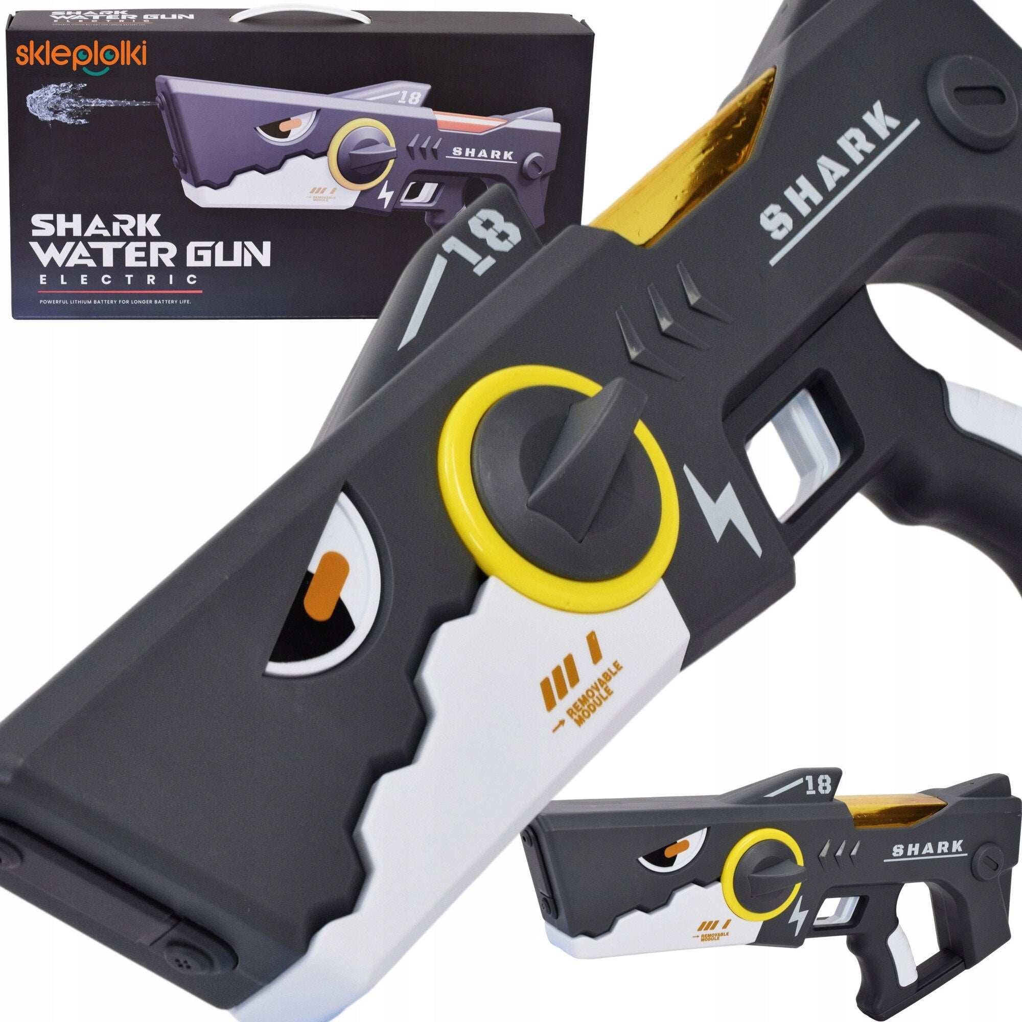 Electric Water Gun Shark Continuous Firing Large Capacity